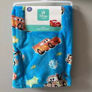 Disney Baby Cars Blanket Lightning McQueen Tow Mater NEW 30” x 40” Gift Soft